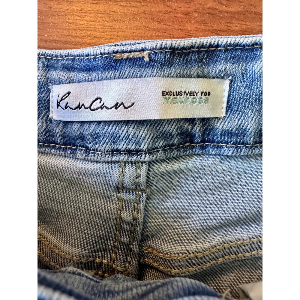 KanCan Maurices Womens Light Wash Raw Hem Skinny Jeans Size 29 - Picture 3 of 6